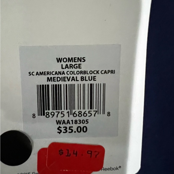 Set of 6 leggings! Some NWT! Reebok and Under Armour! 🇺🇸 are very cute! - Picture 9 of 14